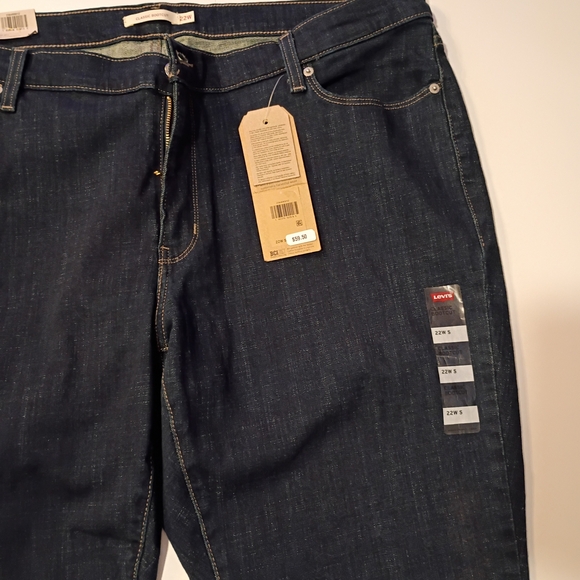Levi's Sculp Hypersoft Classic Bootcut Denim Jeans 22W - Picture 5 of 11